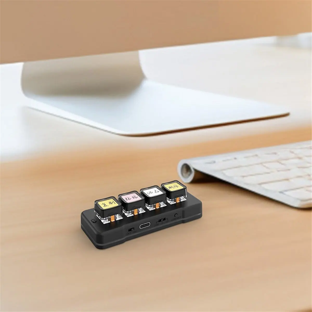 Okay Personalizing Keyboard Keycaps Double Layer Detachable for Customization and Maintenance DIY Keyboard Keycaps, 4Pcs view 3