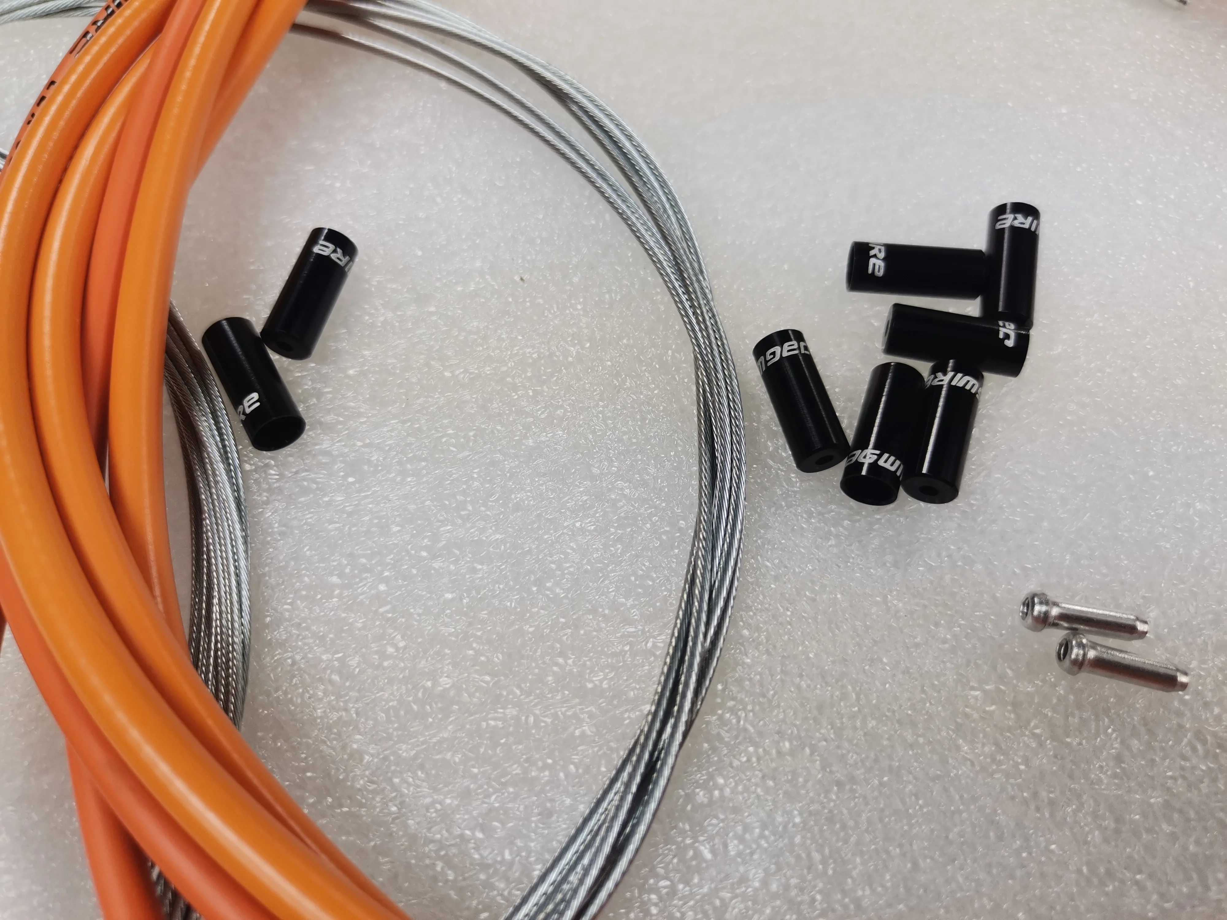 JAGWIRE HOUSING CABLE BRAKE SHIFTER COMPLETE KIT SL Slick-Lube Liner SUIT FOR SHIMANO SRAM AVID ORANGE