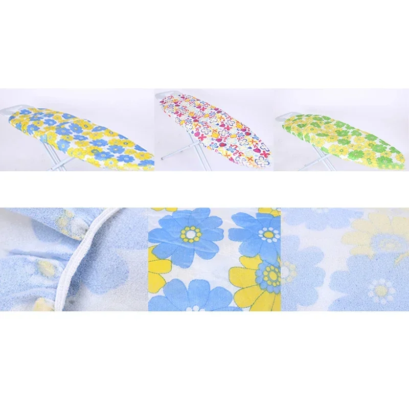 140*50cm Ironing Board Cover Print Fabric Ironing Cloth Guard Protective Ultra Thick Heat Retaining Felt Iron Board Cover