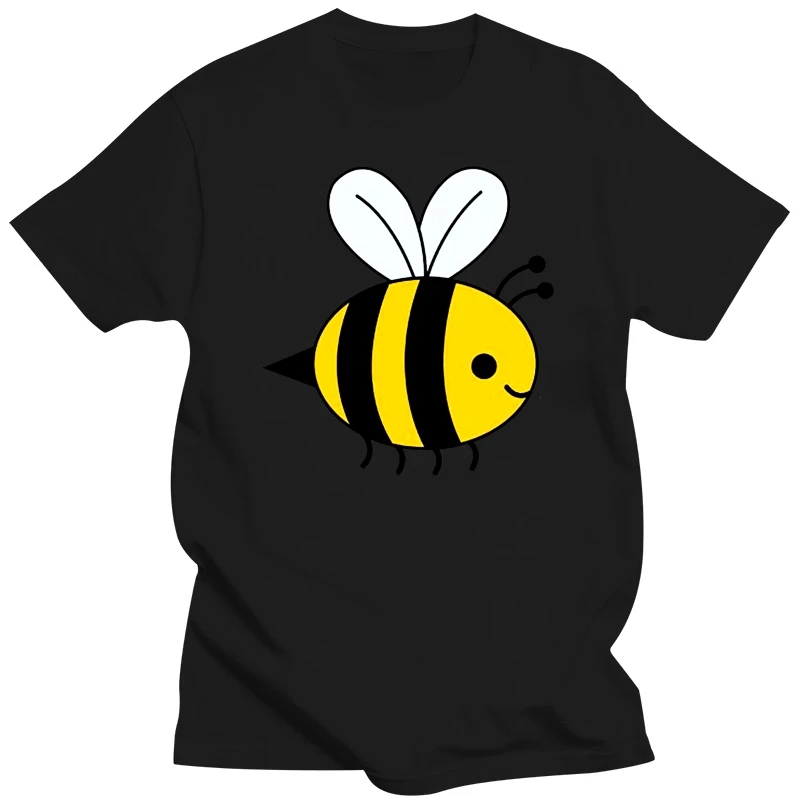 Duanshirt Women's Bumble Bee Short Sleeve T-Shirt Print Tee Shirt For Male