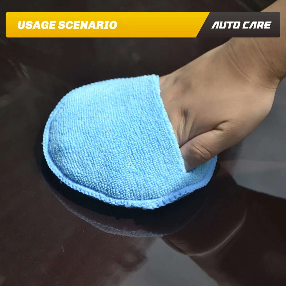 Tampone per applicatore di cera in microfibra 10 pezzi 5 \