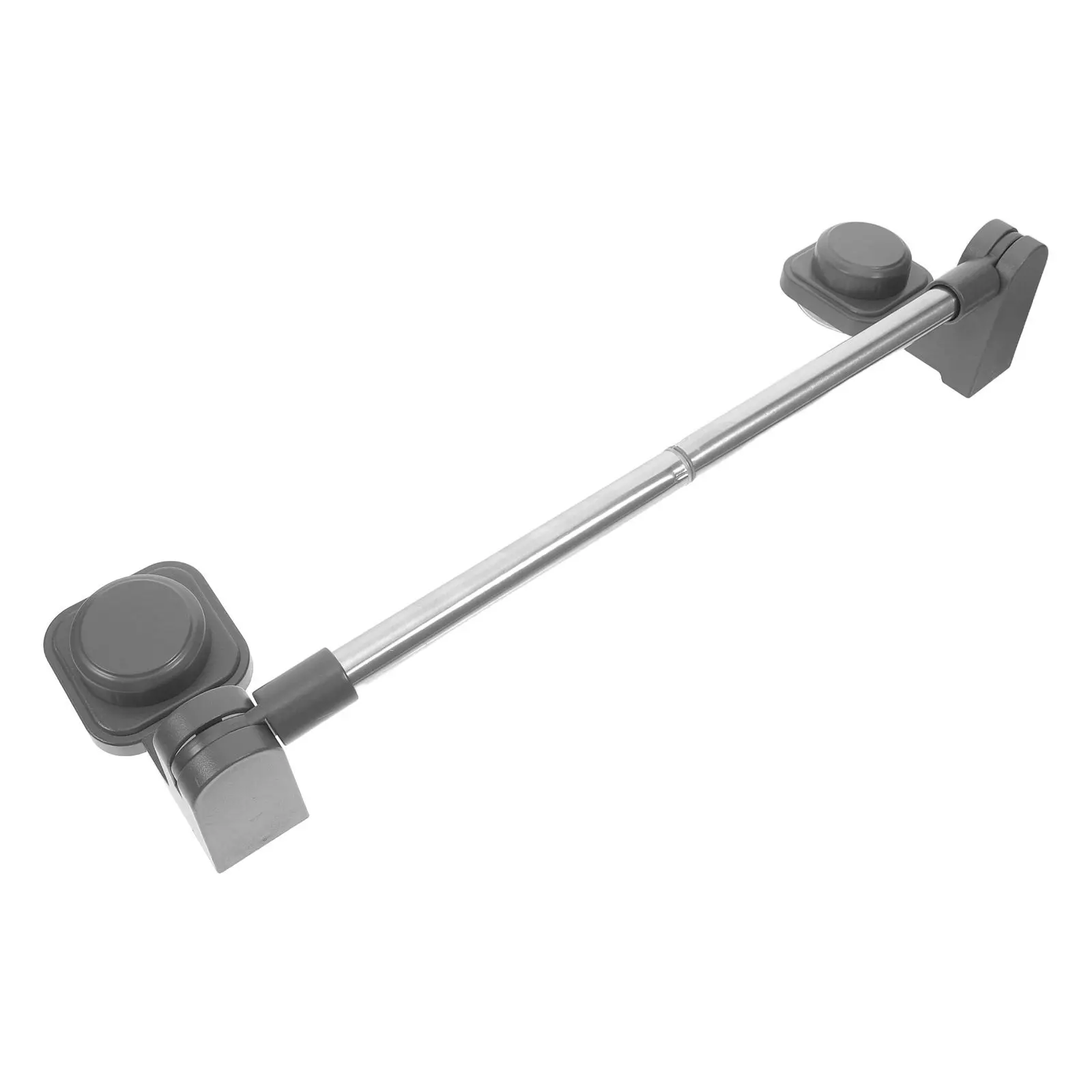 

Suction Cup Towel Holder Adjustable Stainless Steel Retractable Removable Bathroom Shower Towel Rack Extendable Grey