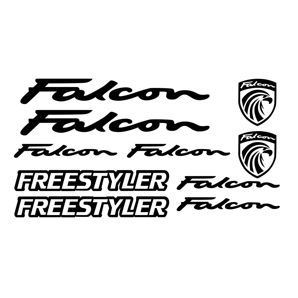 For Falcon Bike Decals Labels Bike Protection