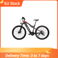 Europe Stock 27.5 Inch Mountain Electric Bicycle For Men High Power 1000W 48V Ebike Electric Bike 21 Speed For Women Man Adult