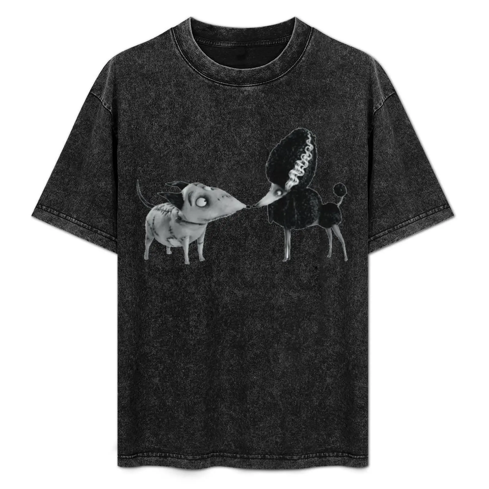

frankenweenie (3) T-Shirt Soft Basic Cotton Short Sleeve Tee