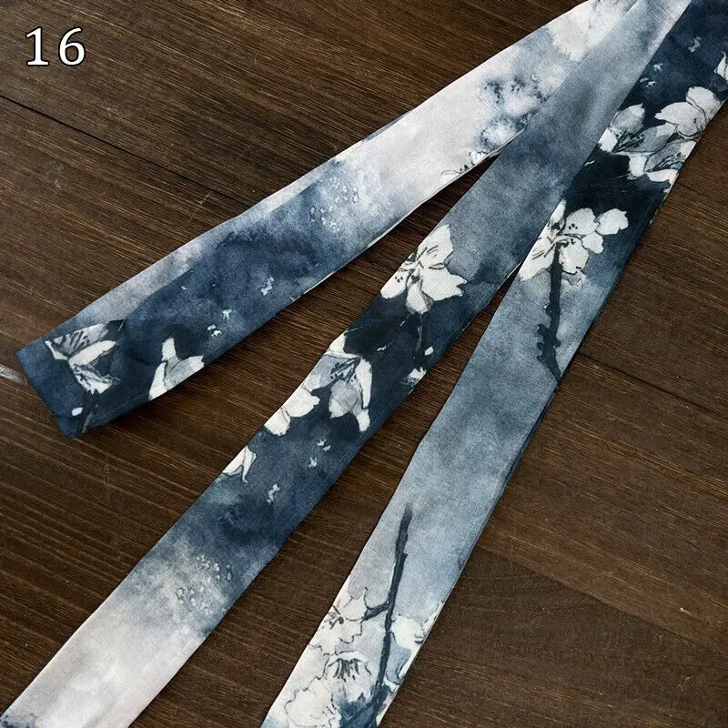 Chinese Style Hanfu Hair Bands Antique Chiffon Hanfu Printing Hairband Headwear Hair Band Ribbon Accessories Cosplay Accessories