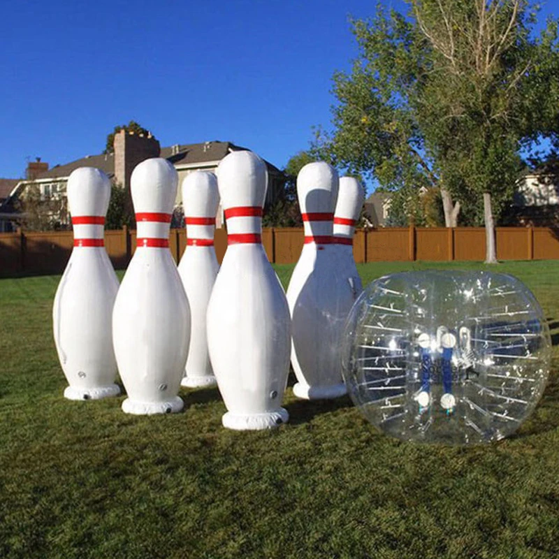 

Высококачественные надувные кегли человеческого размера для надувных зорб-шаров и игр в боулинг, товары для спорта и развлечений