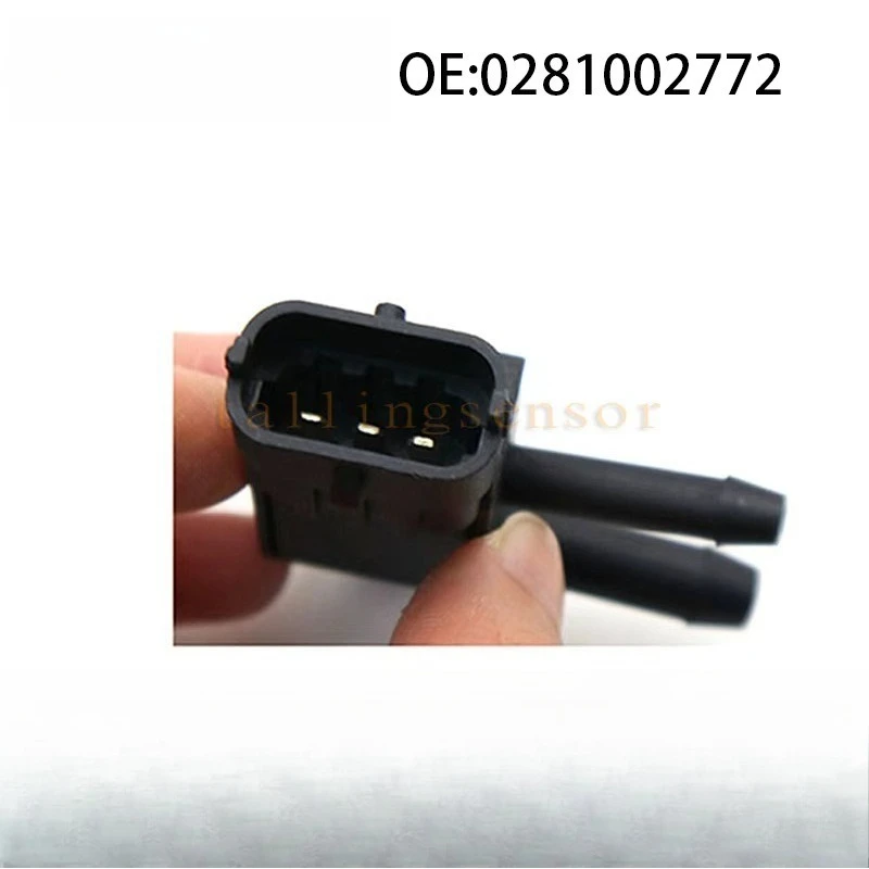 0281002772  22771JG70A DPF Exhaust Pressure Sensor For N-issan Qashqai X-TRAIL KOLEOS R-enault MEGANE VITARA 1.5 1.6 1.9 2.0