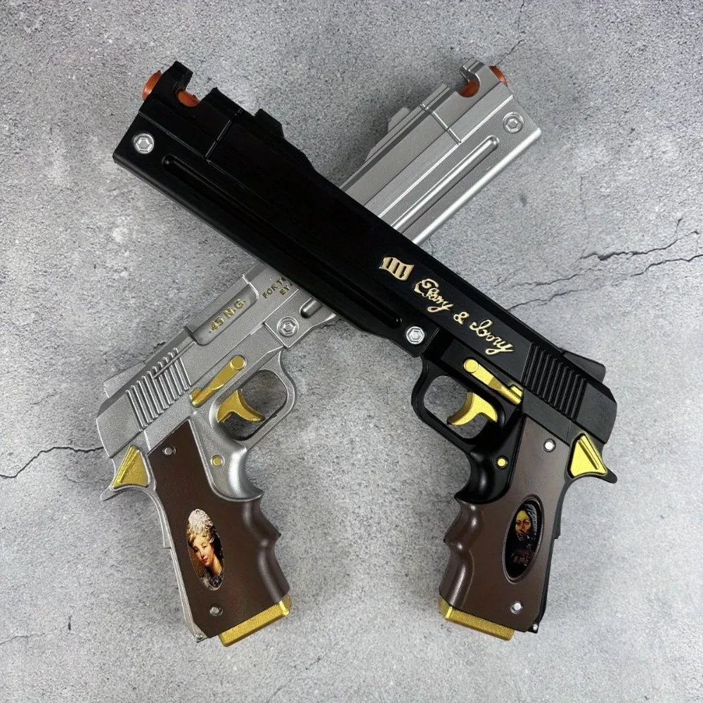 15inch PU Dante Pistol Devil May Cry 4 Anime Ebony Ivory DMC Cosplay Prop Gun Action Figure DMC Pistol Collection Display Gift