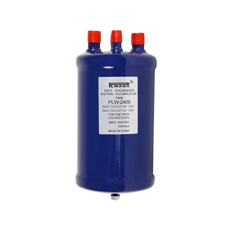 

PLW 2406 High Accuracy Heat Exchange Suction Line Accumulator for Condensing Unit