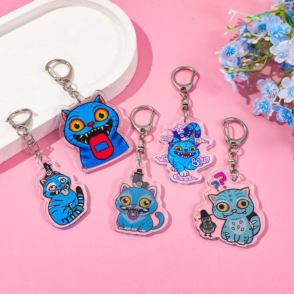 KPop デーモンハンターズ アクリル両面キーホルダー バックパックペンダント アクセサリー ハングタグ デコレーション クリスマス ハロウィン ギフト おもちゃ