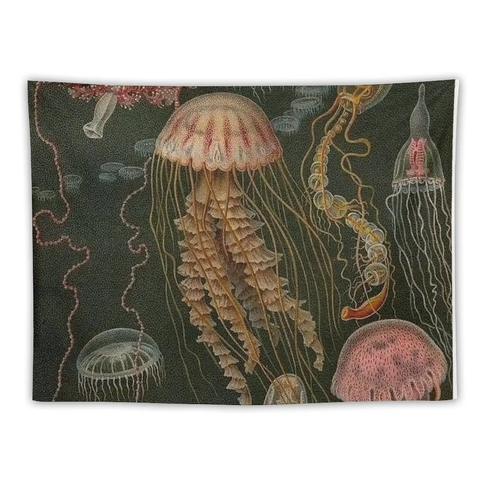 

Dark Jellyfish Poster Tapestry Bed Room Decoration Room Design Tapestry