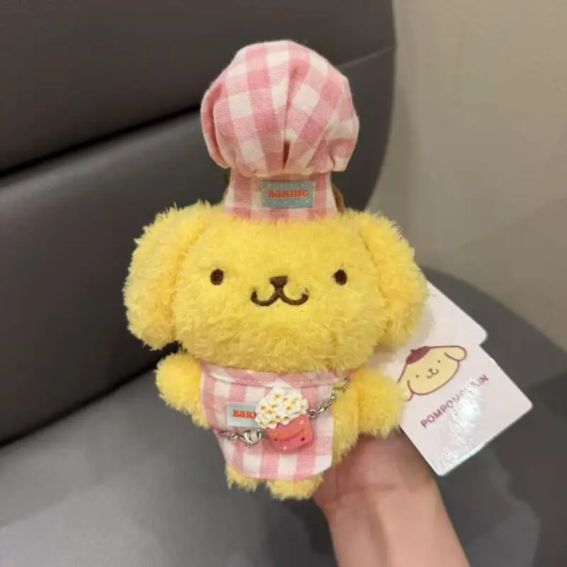 Nuova serie Chef Kero Kero Keroppi Hello Kitty Piano Peluche bambola Ragazza Giocattolo creativo Zaino portachiavi portafoglio cerniera decorazione regalo