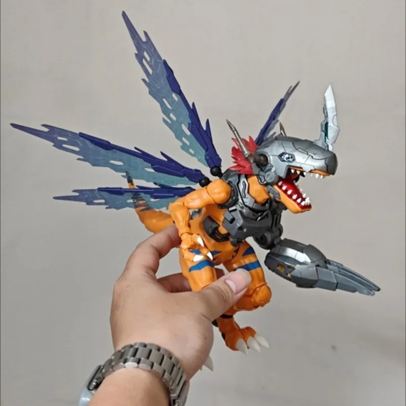 Jws Figure Frs Mechanical Tyrannosaurus Rex Digital Rex Assembly Model Collection Christmas Gift Fans Digimon Anime Toys