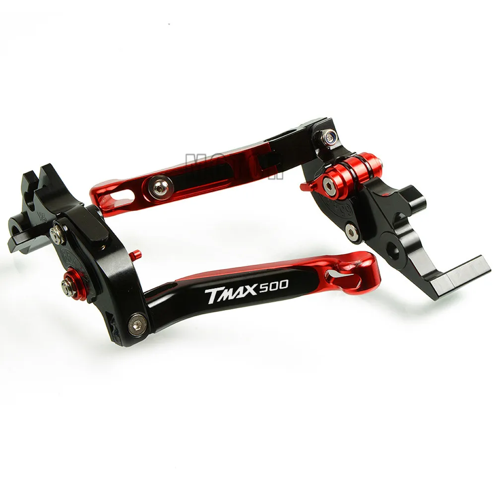 Motor For Yamaha TMAX500/TMAX530 2001-2007 2008-2017 Motorcycle CNC Aluminum Brake Clutch Levers Adjustable Folding TMAX 500/530