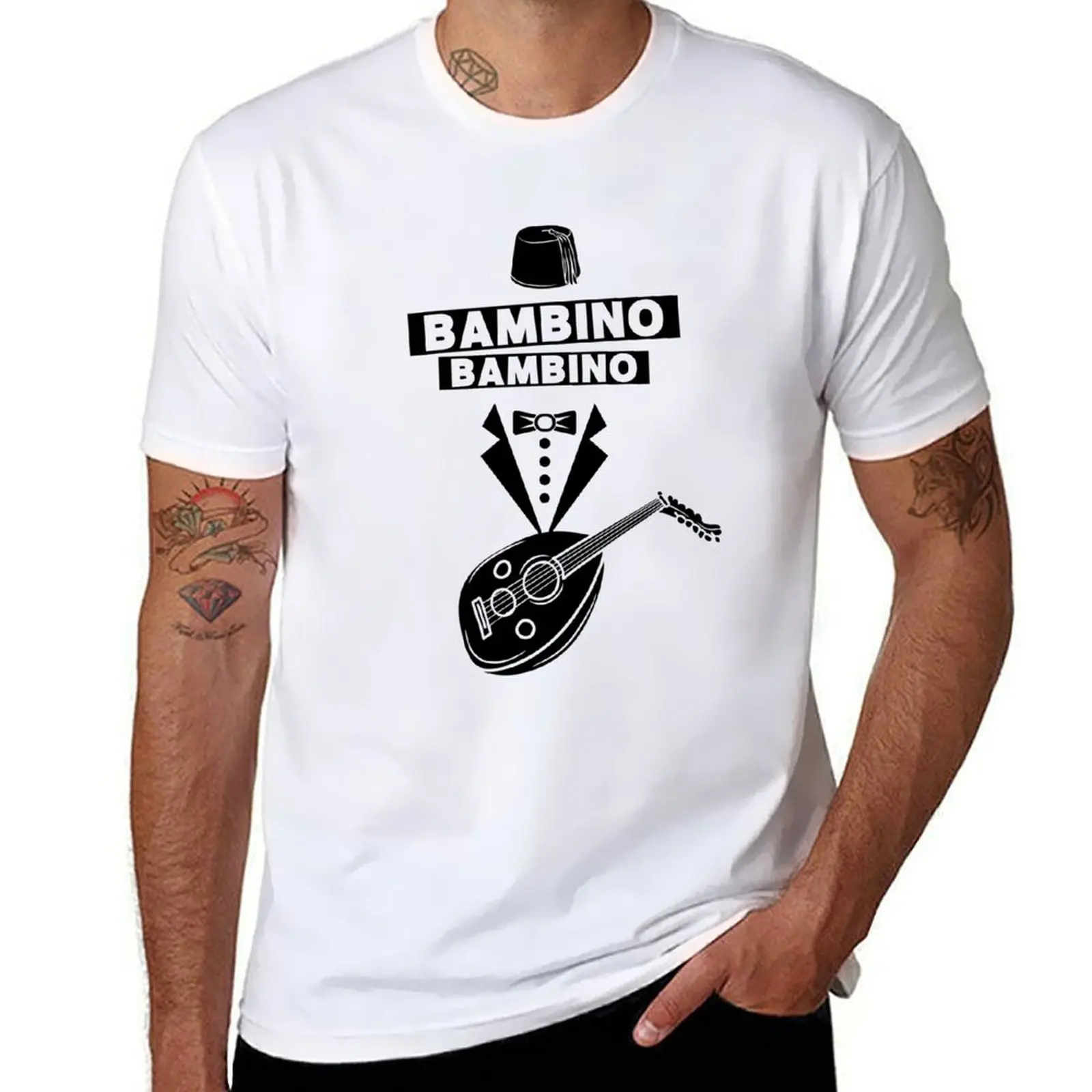 

OSS 117 - Bambino song T-Shirt anime t shirts for man funny t shirts man T-Shirt