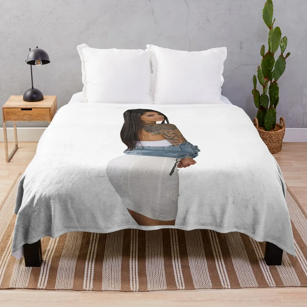 Gina Valentina Throw Blanket Hairy Fashion Sofas Blankets