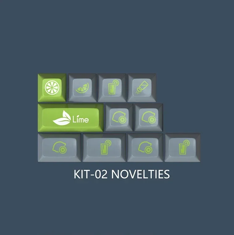 

Maxkey SA Keycap Child Kit Doubleshot ABS for MAC ISO MINILA Spacebars 2.75u 2.25u 2u 1.75u