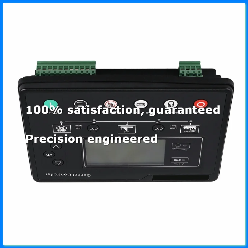 

6120U AMF Generator Set Controller LCD Automatic Start Genset Ats Control Box Terminal Charge Panel Alternator Part 6120-A69M