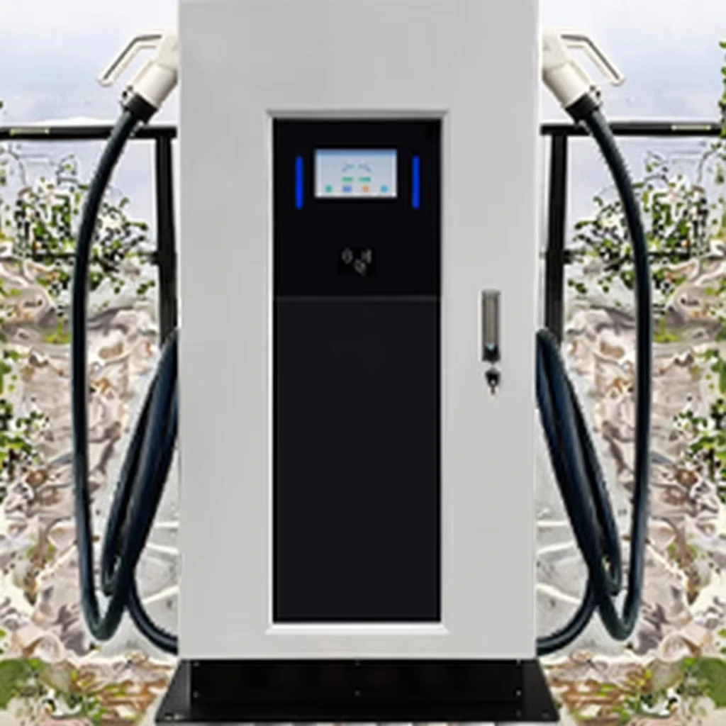 80kW Commercial EV Charger DC Charging Pile New Condition Floor-Mounted Stations CE Certification for Parking Lots Highways