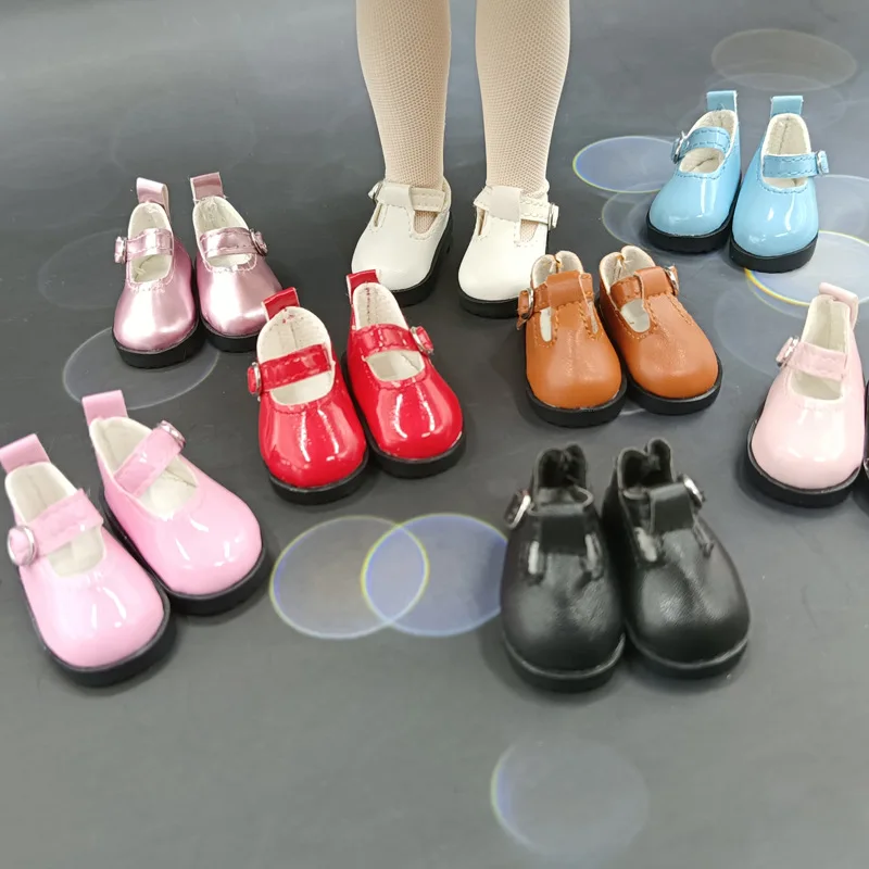 Fashion 1/6 Bjd/SD Doll Shoes Accessories Cute Girls Toys 30cm Doll Leather Shoes Casual Shoes 4.7cm