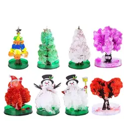 Magic Growing Christmas Tree DIY Fun Xmas Gift Toy for Adults Kids Home Festival Party Decor Props Mini Tree