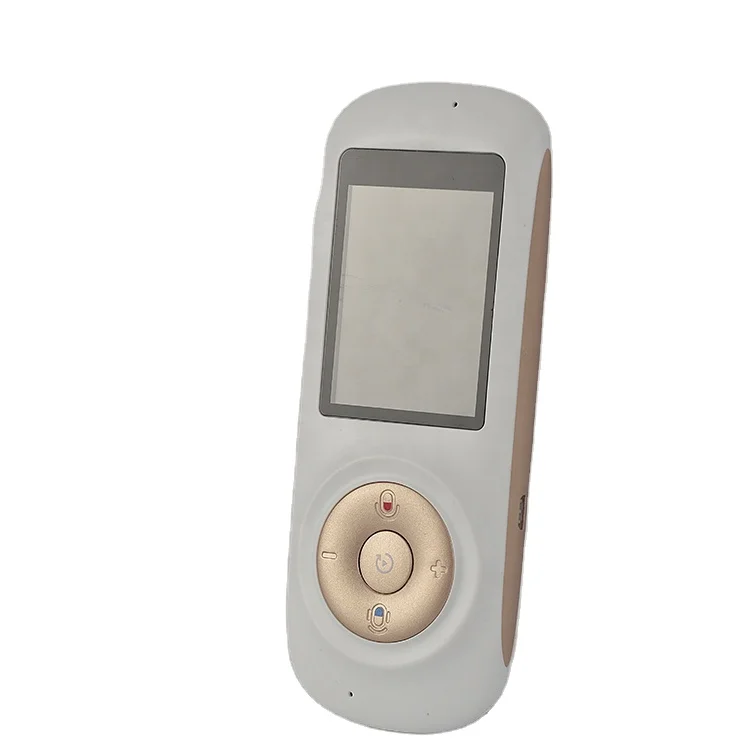 Recent VT-1 Manufactured China Portable White Voice Translator Simultaneous Two-Way Language Translation 2.4-inch Touch Screen