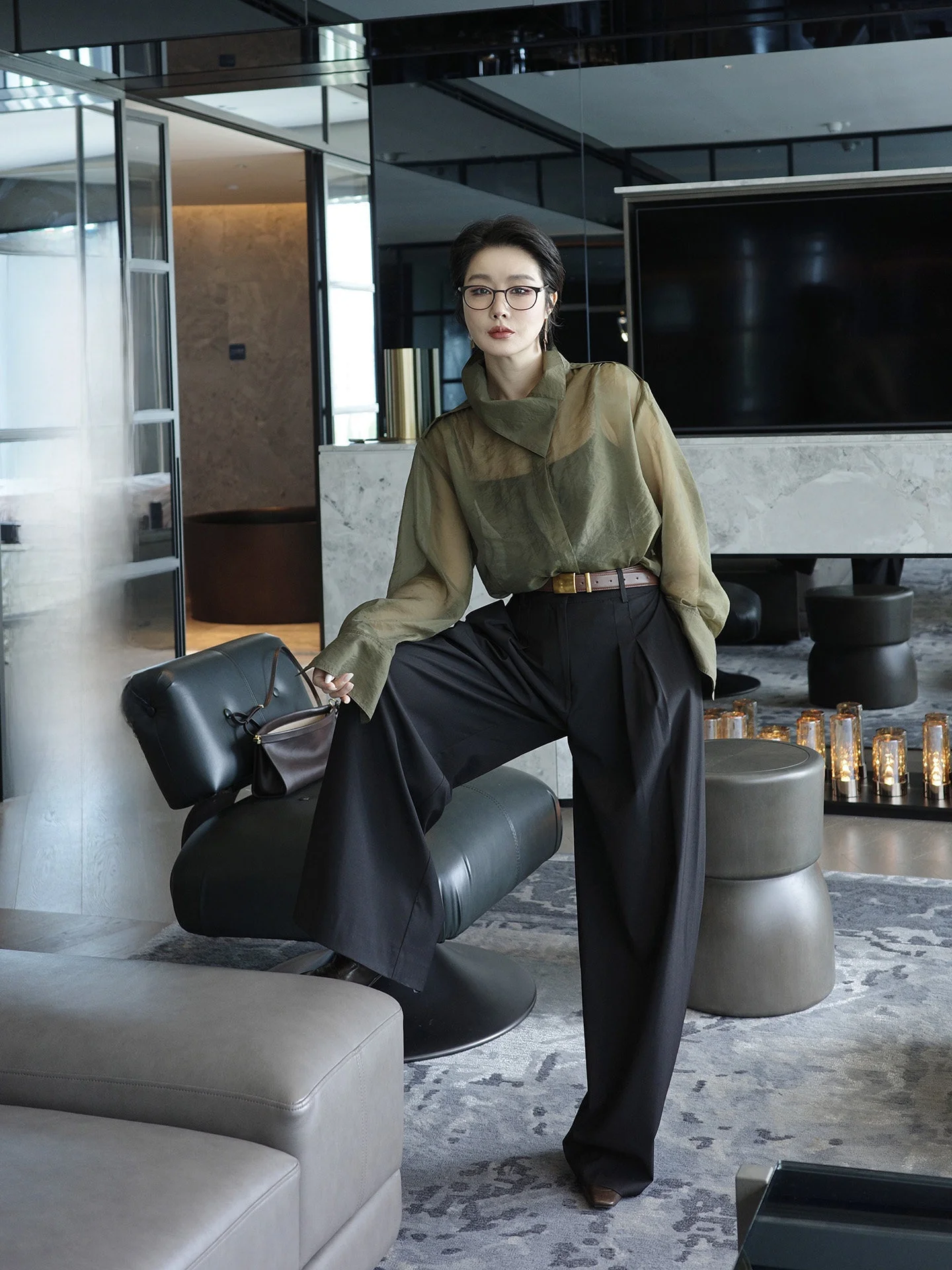 

Sun Protection Lightweight Loose Women's irt Thin Luxury Sensation Summer Base Layer Tank Top Two-Piece Set Commute Sle P...