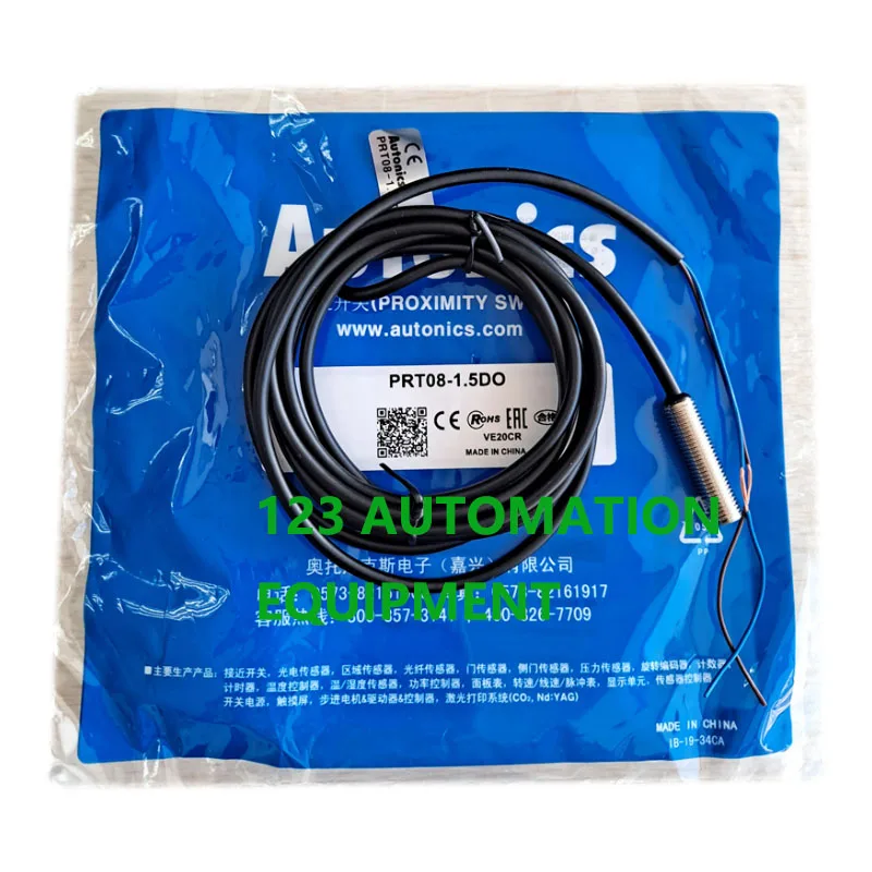 

Authentic New Autonics PRT08-1.5DO 2DO Proximity Switch Inductive Sensor High Temperature Resistance