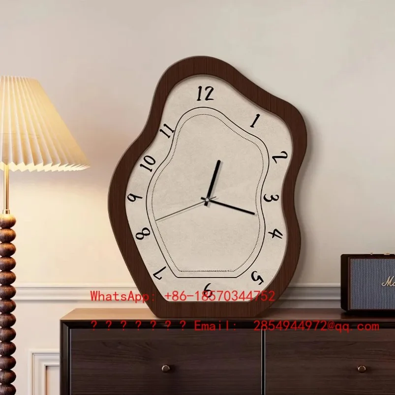 2026    Desktop clock retro creative desk clock