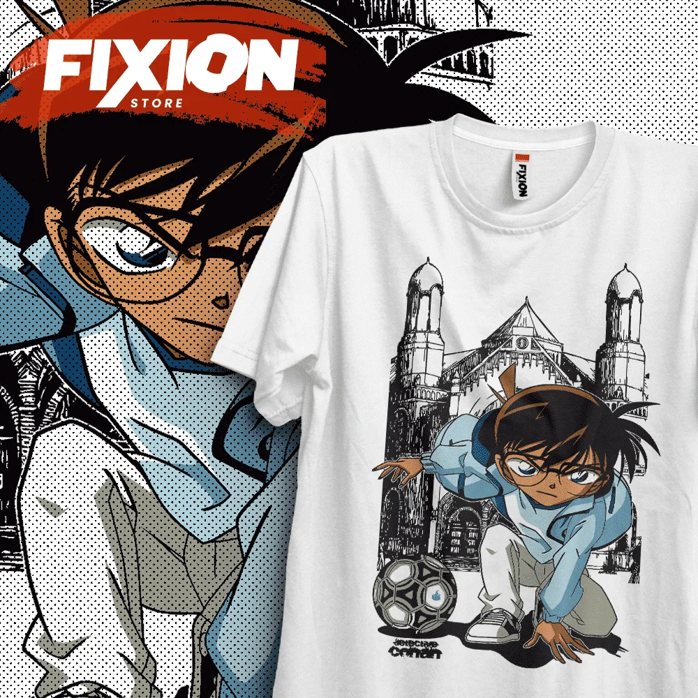 

Футболка Detective Conan E Anime, манга, подарок для любителей аниме, все размеры, хлопок