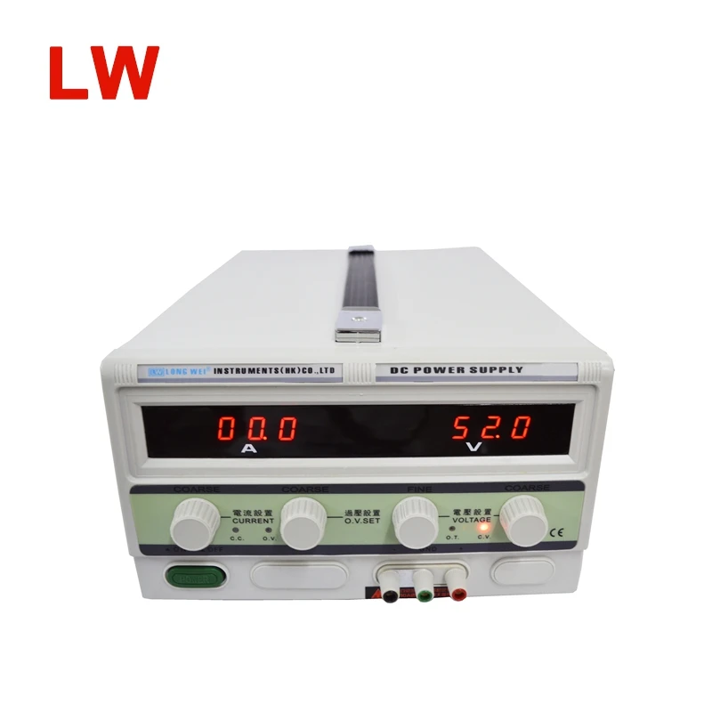 LW-5040KD 50V 40A High Power Digitale Verstelbare Schakelende Stroombron Galvaniseren DC Voeding