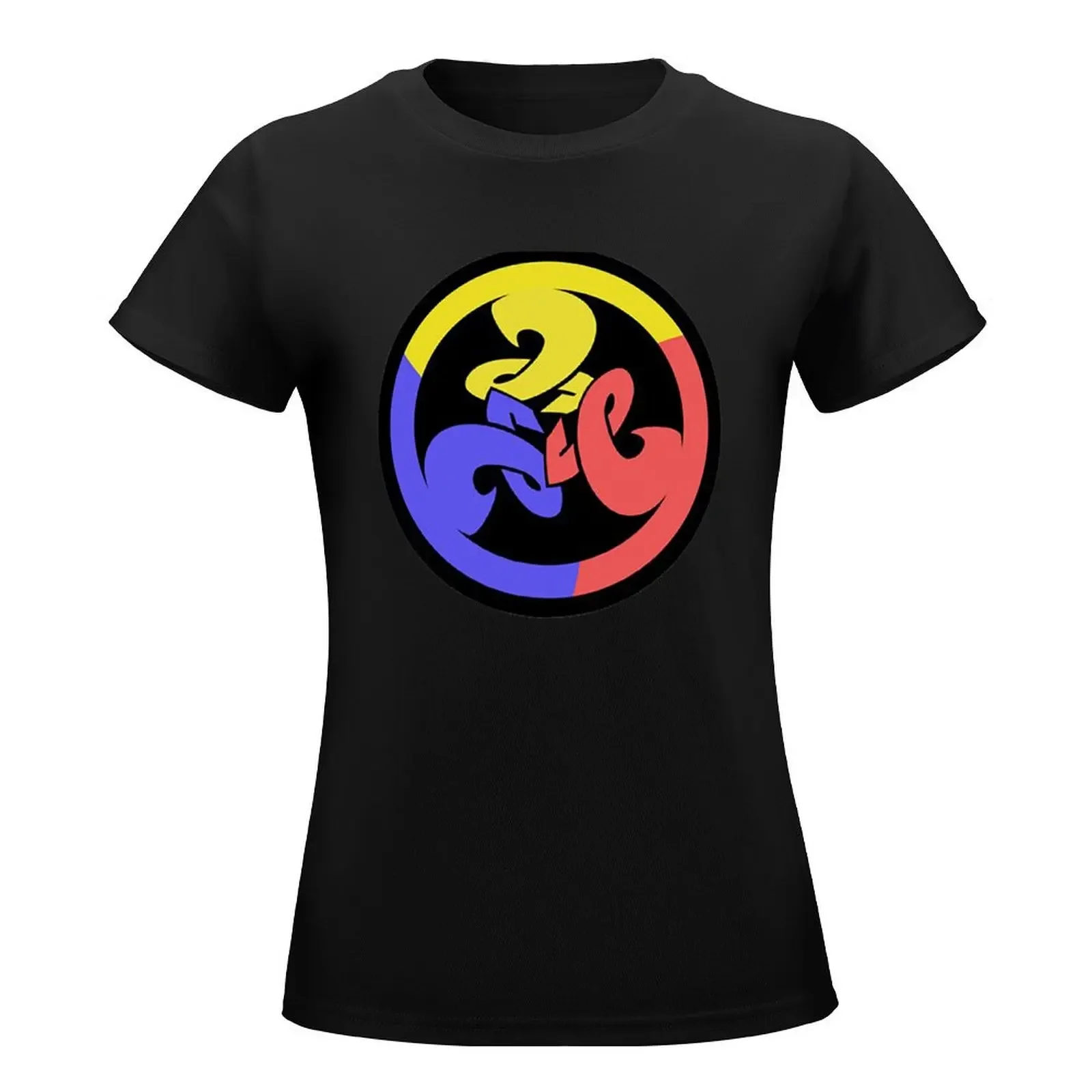 Splatfest Battle Logo T-Shirt plus size tops Aesthetic clothing t-shirts for Women graphic tees funny