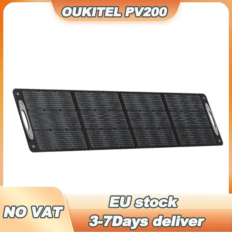 OUKITEL PV400 400W draagbaar opvouwbaar zonnepaneel 23% energieconversiesnelheid buiten waterdicht camping zonne-oplaadpaneel - afbeelding 1