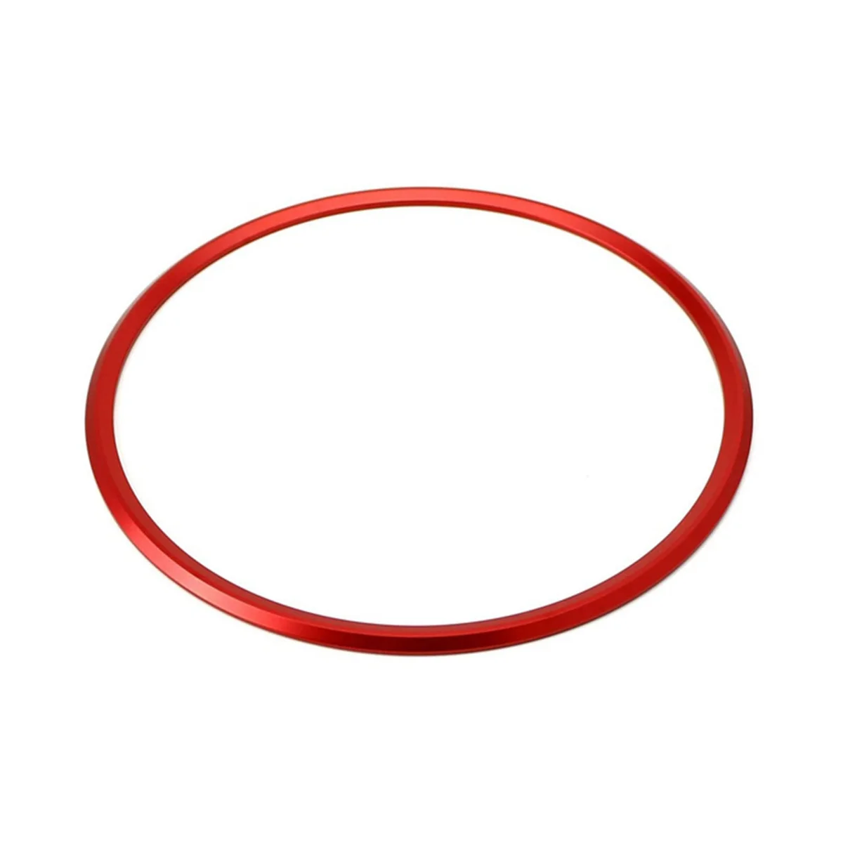 Red Aluminum Steering Wheel Ring Decoration Trim for Porsche Cayenne Panamera Macan Cayman/Boxster 911