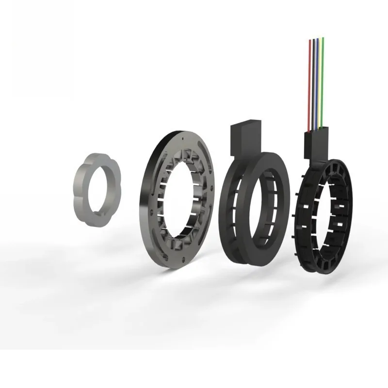 Custo m 100mm 6x Pole Pairs Absolute Encoder Motor Resolver Sensor Rotor Aperture 38.02mm Passive Magnetic 12-bit IP69 Encoders