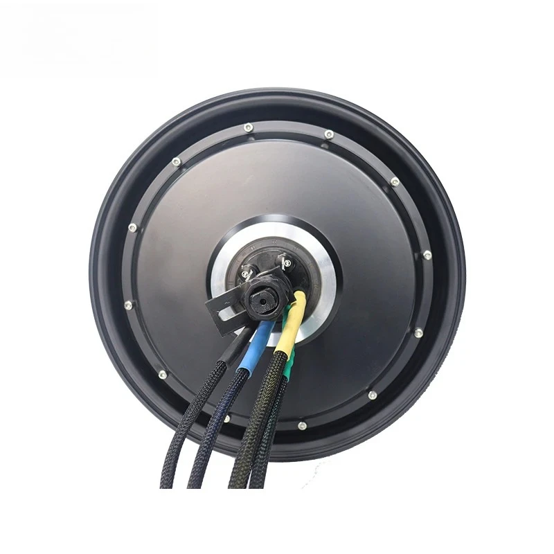 12x3.5 Inch 100kmh  5000w 72V 50H Hall Sensor Brushless DC In-Wheel Hub Motor For Escooter