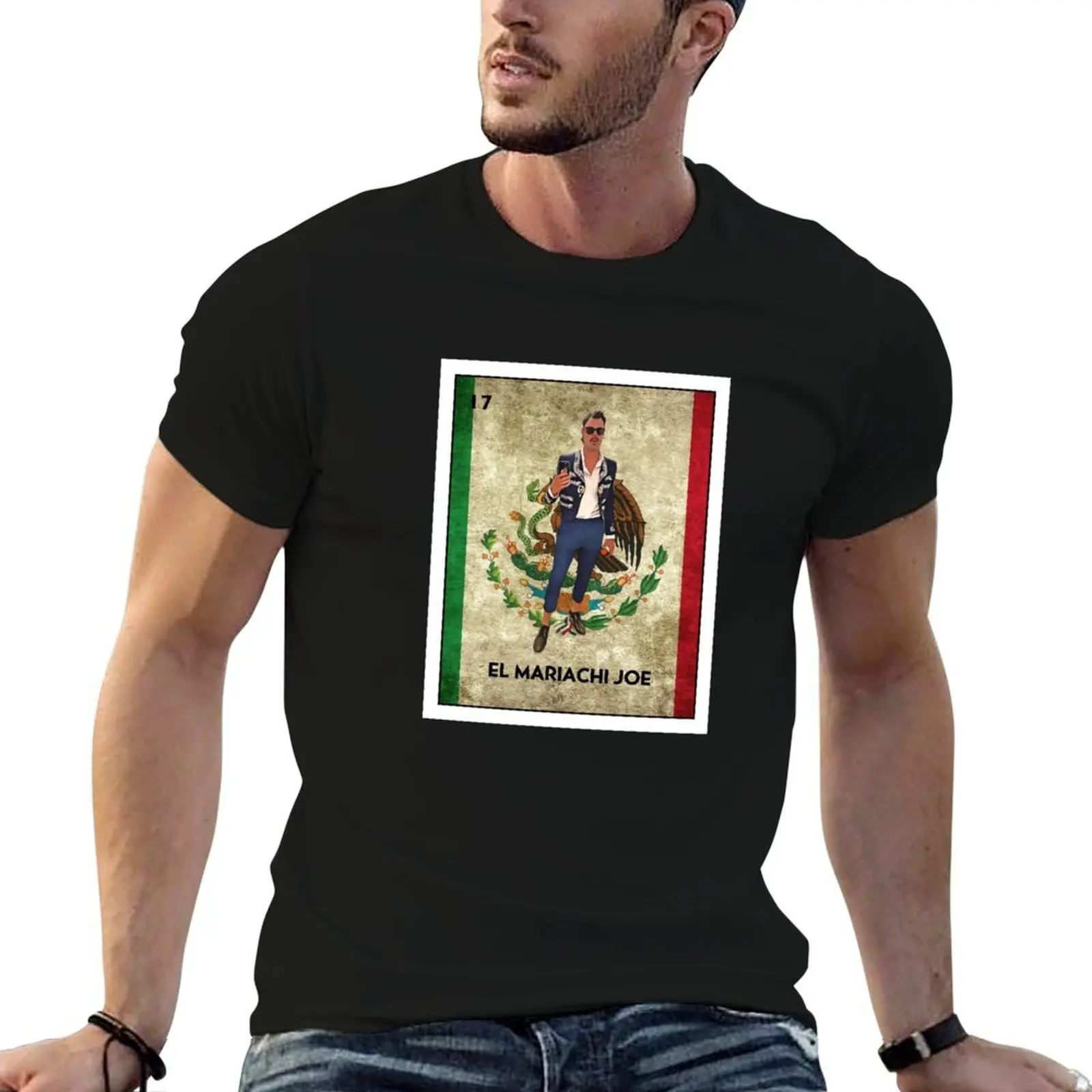 Joe Kelly Lotería Mexicana: El Mariachi Joe. Español divertido. Los Ángeles. Camiseta de Joe Kelly Fight Club