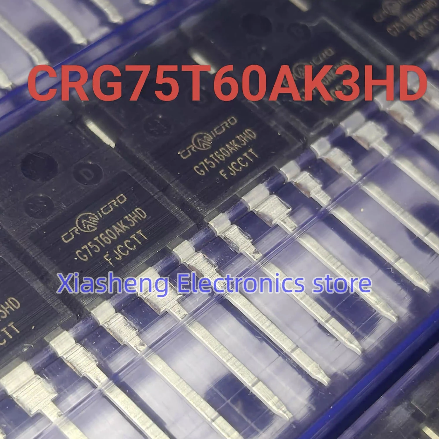 

New Original 5Pcs CRG75T60AK3HD G75T60AK3HD TO-247 75A 600V IGBT Transistor In Stock Integrated Circuit Good Quality