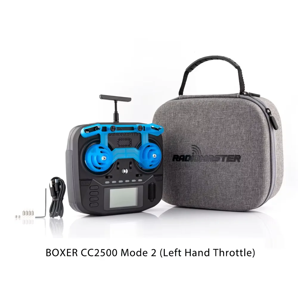 RadioMaster Boxer Radio Control 2.4G 16ch Hall Gimbals Transmitter 4in1 ELRS CC2500 Version Support EDGETX