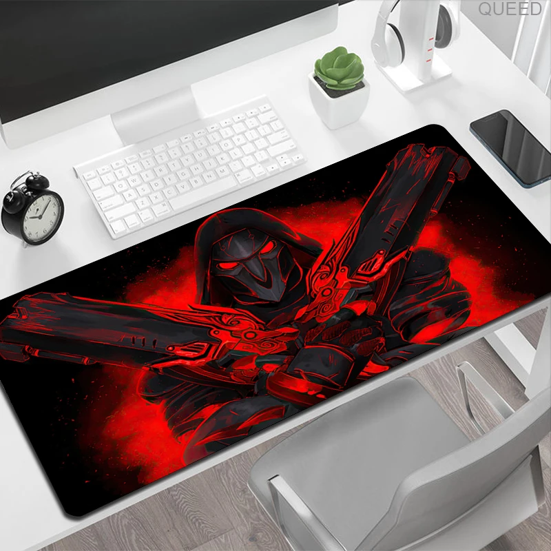 Overwatch Mouse Pad Large Gaming Mousepad Gamer Pc Accessories Deskmat Keyboard Mat Desk Protector Extended Anime Mause Pads Xxl