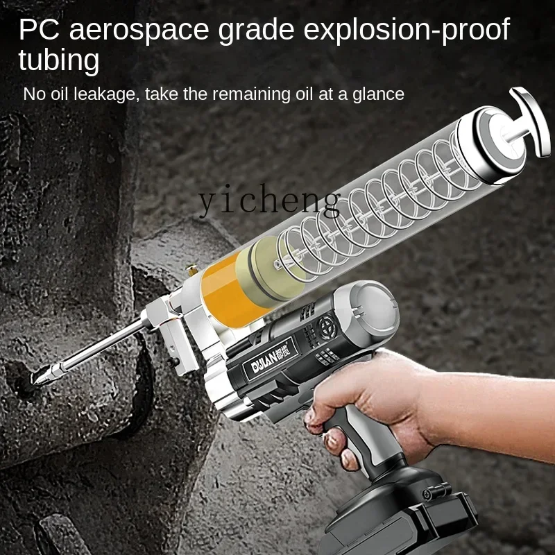 

TQH electric butter gun 24v rechargeable excavator special lithium battery automatic high pressure portable butter machine