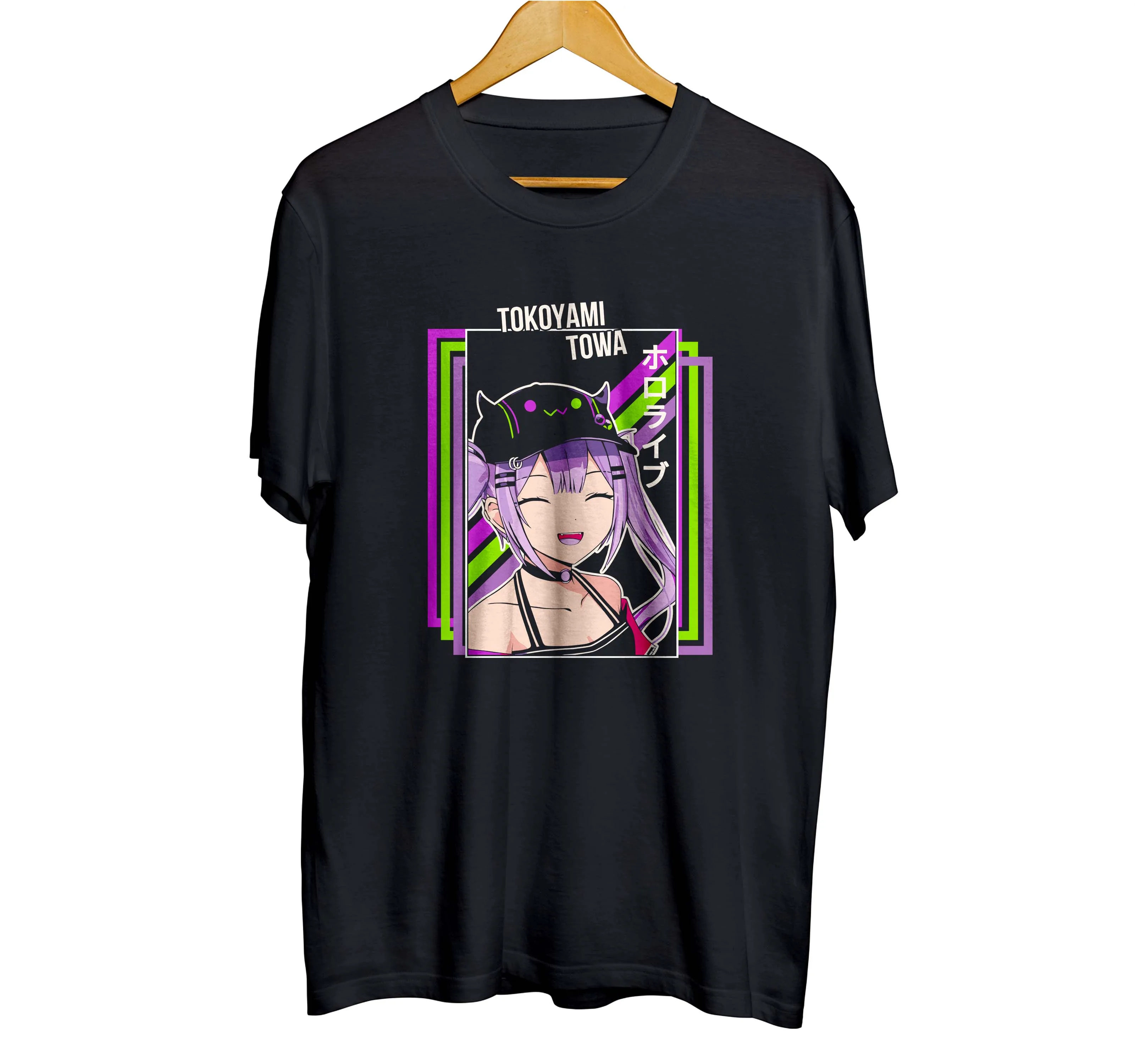 T-shirt distroanime vtuber TOKOYAMI TOWA SAMA - HOLOLIVE JPN 100% cotton combed 30s