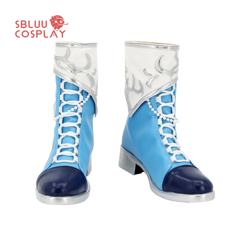 

SBluuCosplay Game Nagisa Ran Обувь для косплея Сапоги на заказ