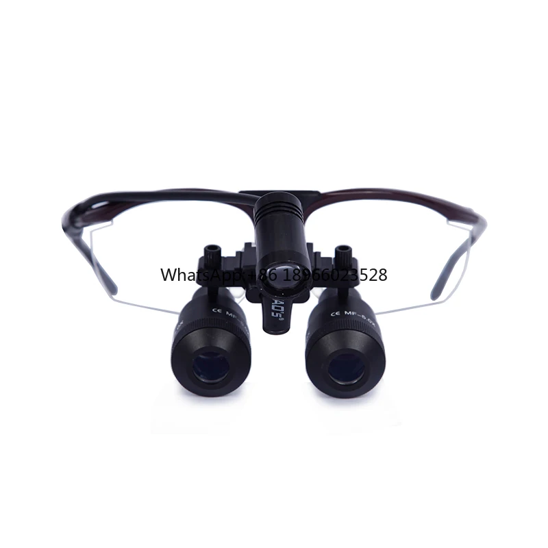 

TAOS' 21X Headlight with Flip-up Adjustable 5.0x-6.0x Dental Loupes High quality Long working distance Binoculars Magnifier