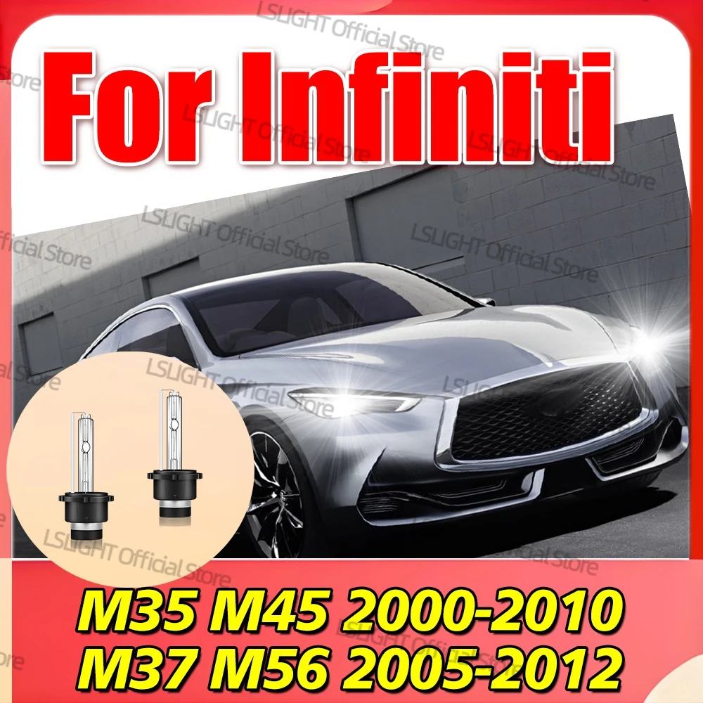

2x 6000K 8000K 10000K HID Xenon Bulbs D2 D2S 35W Head Lamps For Infiniti M35 M45 2000-2010 M37 M56 2005-2012 2006 2007 2008 2009