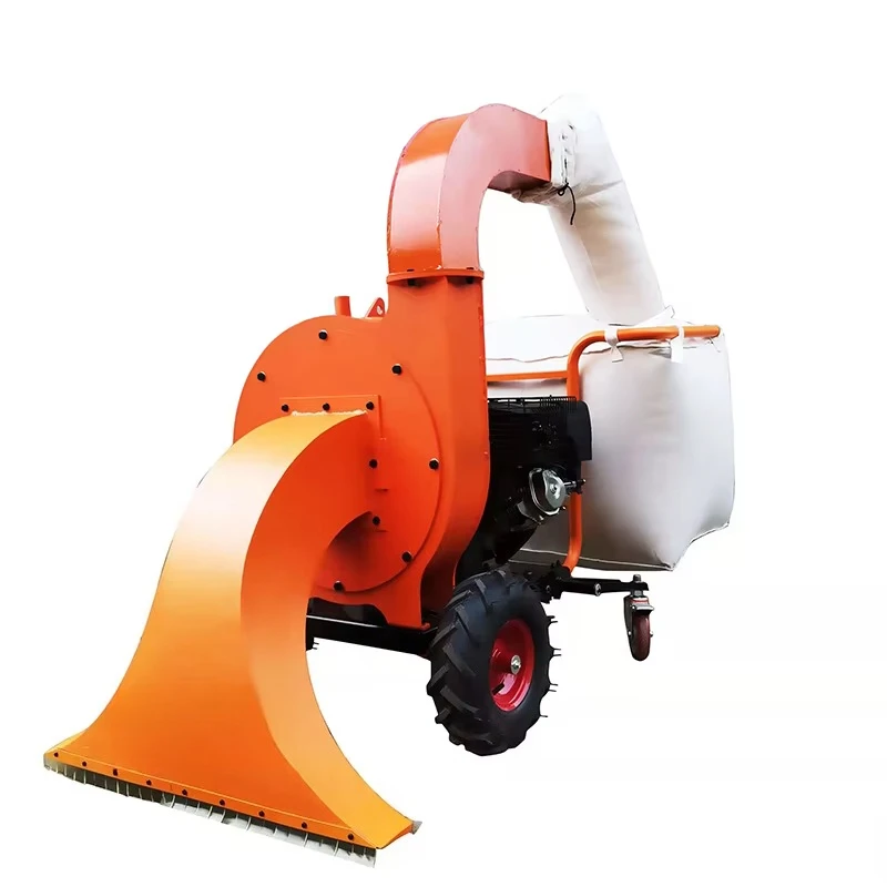 Handheld Leaf Sweeper 1 Year Warranty Factory Road Street Dead Lawn  Shredder Powered  Blower