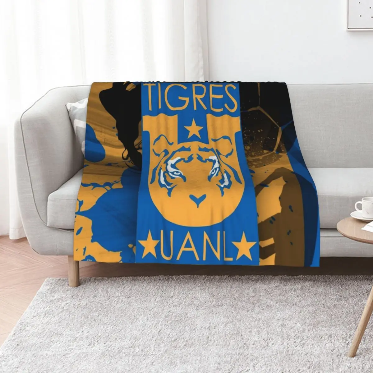

Tigres de la UANL Throw Blanket Bed Flannels Decoratives for sofa Blankets