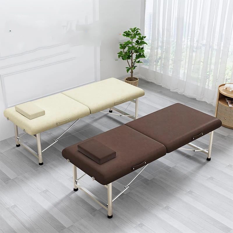 Portable Massage Table Lashes Bed Medical Examination Salon Furniture Beauty Professional Maca Portatil Aesthetic Folding JGY