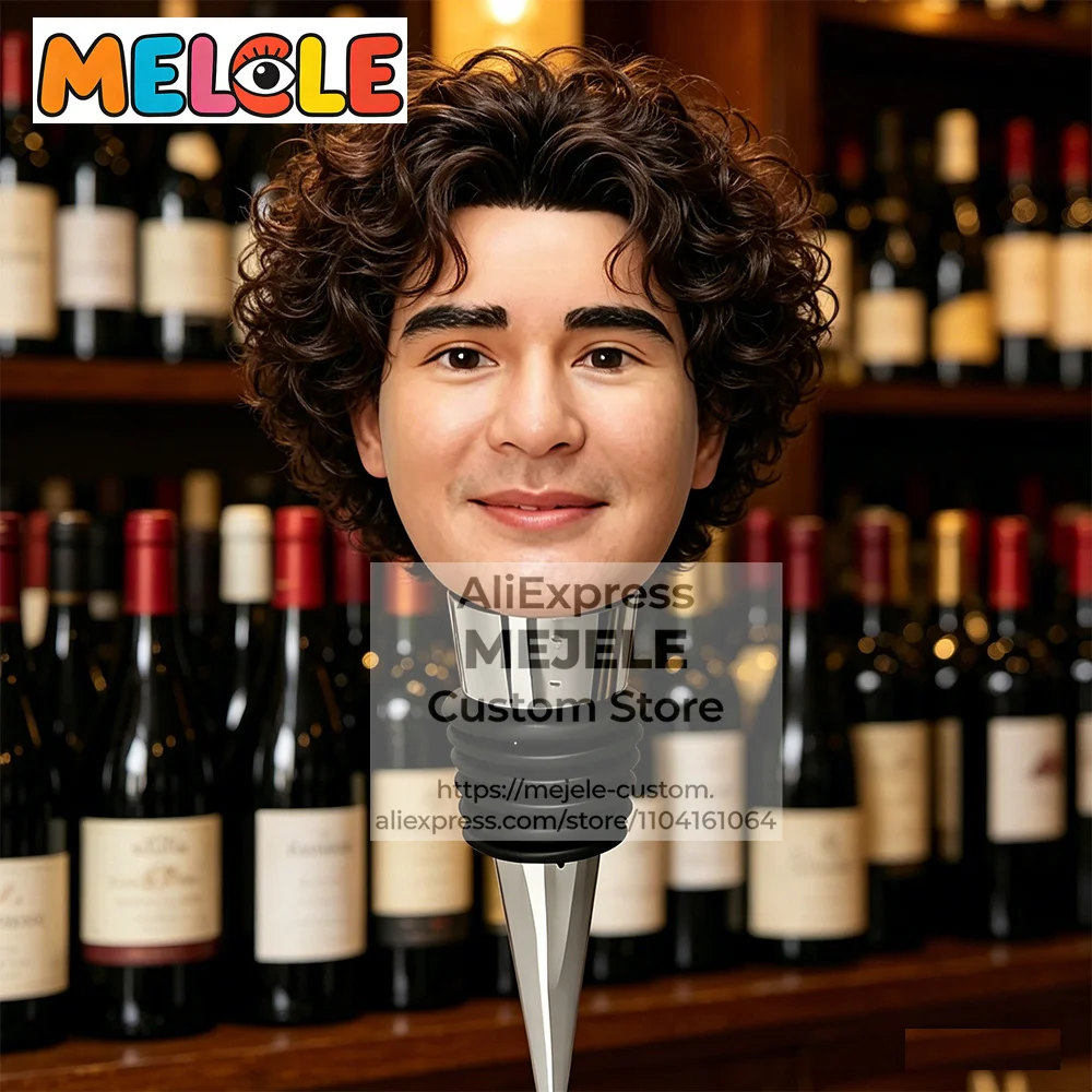 

Персонализированная пробка для бутылки в виде фигурки, подарки для шаферов на заказ, фигурка ручной работы из полимерной глины с пробкой из нержавеющей стали